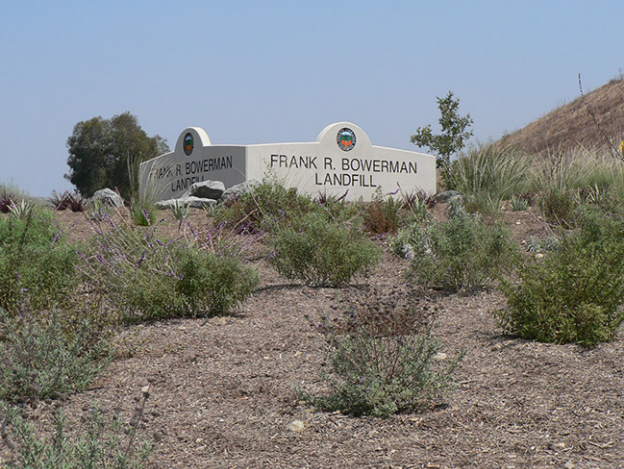 Frank R. Bowerman Landfill Entrance