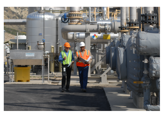 Landfill Gas-to-Energy Plant