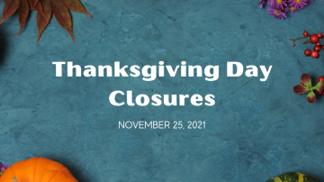 Thanksgiving Closures