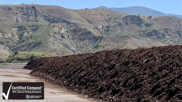 Compost at FRB Landfill