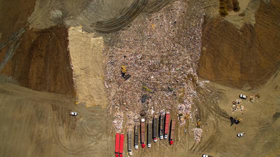 Frank R. Bowerman Landfill Drone Picture