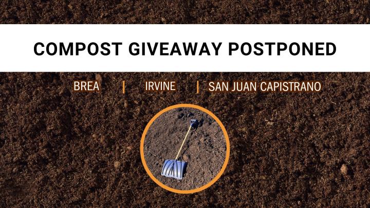 Compost Giveaway Postponed