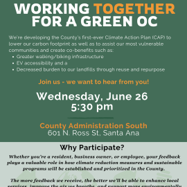 CAP Flyer for Wednesday, June 26