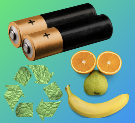 Fruit + Battery