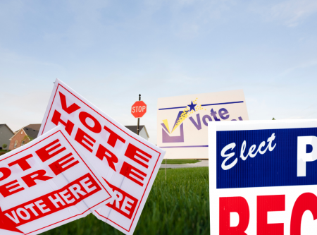 Campaign sign