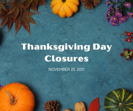 Thanksgiving Closures