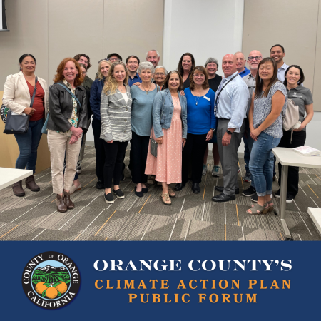 Group photo at the Climate Action Plan forum meeting
