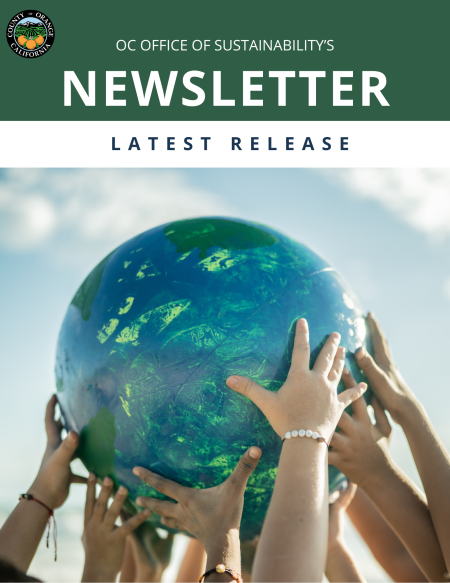 Sustainability newsletter cover